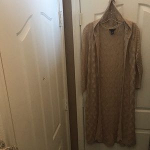 FINAL MARKDOWN Lauren Michelle hooded cardigan xl